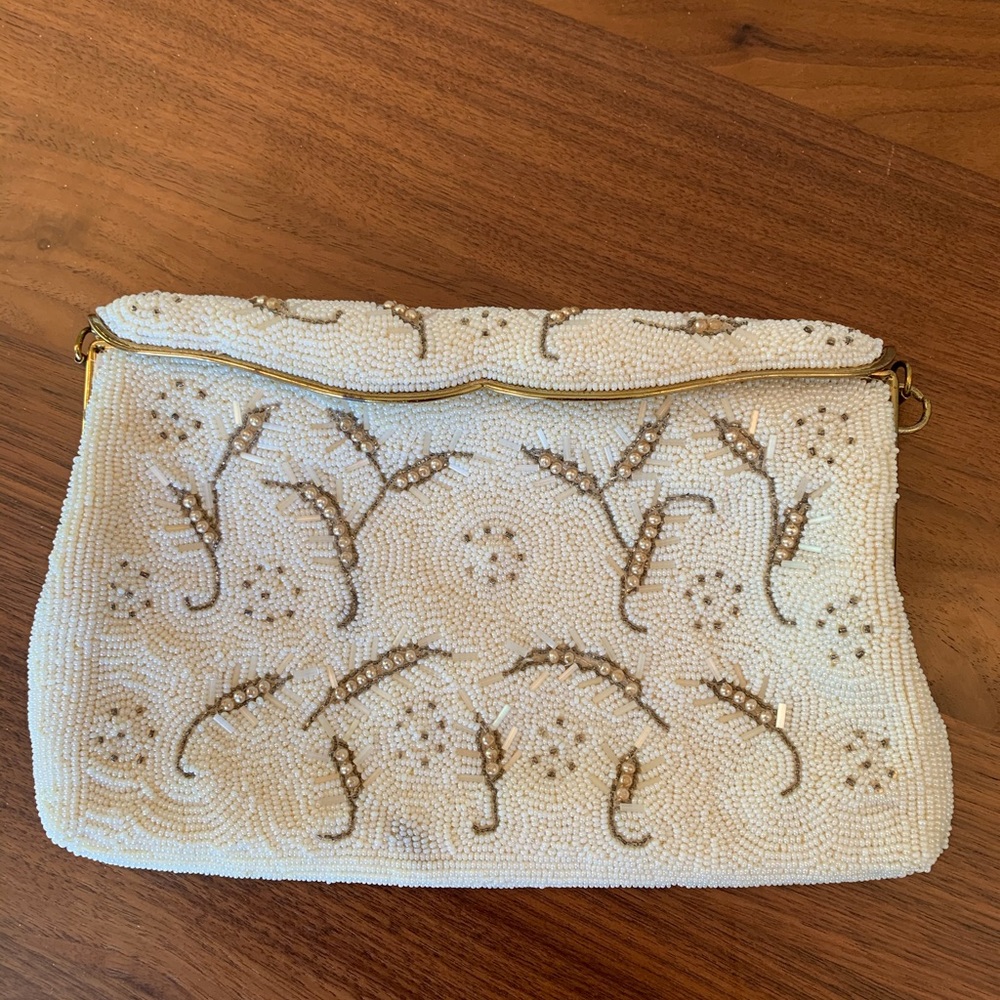 Vintage Beaded Clutch